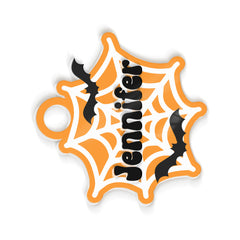 Personalized Halloween Tumbler Name Tag Custom Name