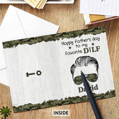 Personalized Happy Greeting Card From Daughter For Dad