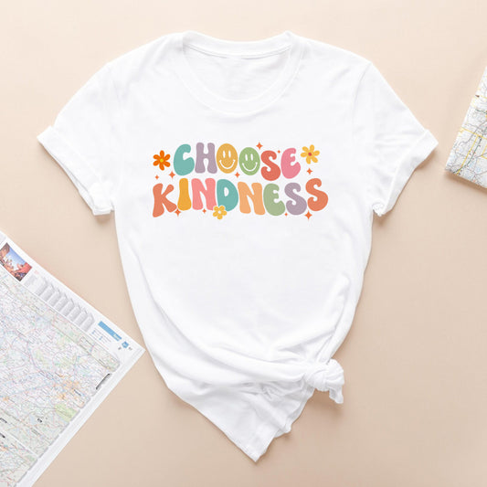 Personalized Inspirational T-Shirt Choose Kindness