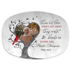 Personalized Memorial Platter Loss Of Loved One