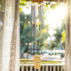 Personalized Memorial Wind Chime God Has You In His Arms