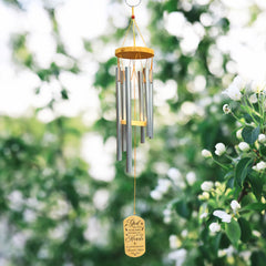 Personalized Memorial Wind Chime God Has You In His Arms