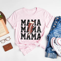 Personalized Mom T-Shirt Basketball Vibes
