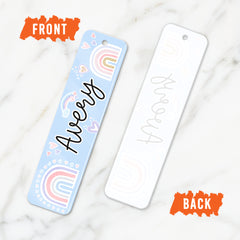 Personalized Name Acrylic Bookmark For Readers