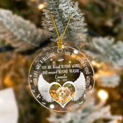 Personalized Pet Memorial Acrylic Ornament Love You Beyond Words