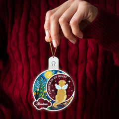 Personalized Pet Memorial Led Acrylic Ornament Forever In My Heart