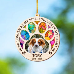 Personalized Pet Memorial Suncatcher Ornament You No Longer By My Side
