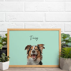 Personalized Pet Poster Custom Photo