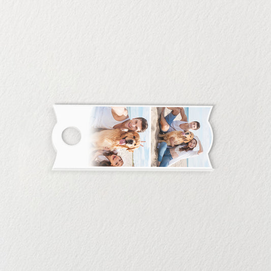Personalized Photo Tumbler Name Tag For Family