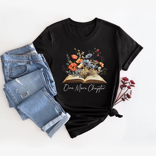 Personalized Reading T-Shirt One More Chapter