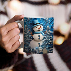 Personalized Snowman Mug Christmas Decorations
