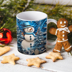 Personalized Snowman Mug Christmas Decorations