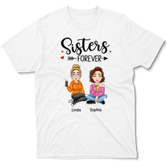 Personalized T-shirt For BFF Sistes Best Friends Forever
