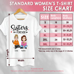 Personalized T-shirt For BFF Sistes Best Friends Forever
