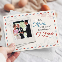 Personalized To Father In Law On Wedding Day