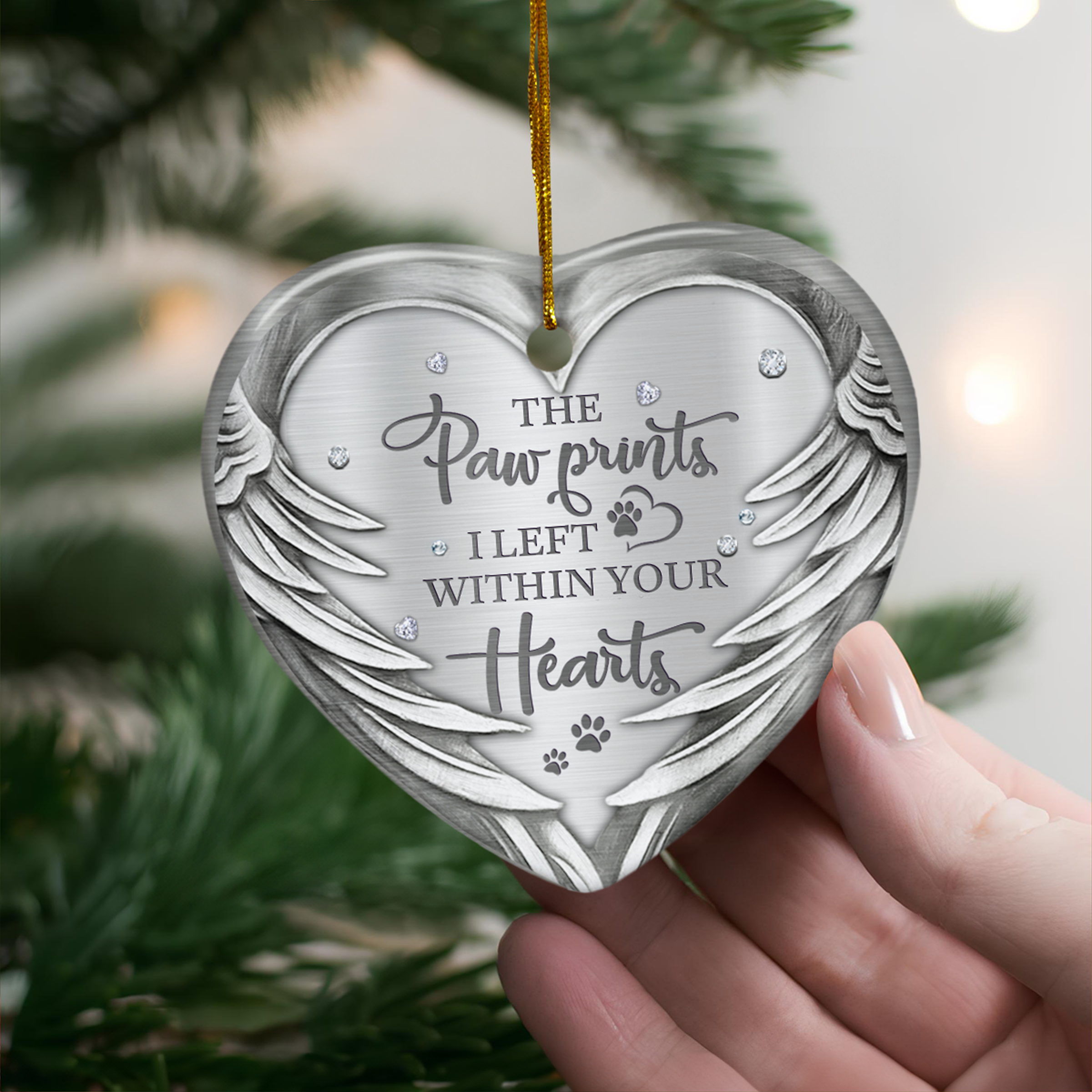 Personalized Dog Memorial Photo Ornament Ceramic Ornaments 2024 for Remembrance Sympathy Gift Dog Memorial Gift Ornament Keepsake Circle Ornaments