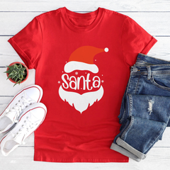 Sandjest Christmas Couple T-Shirt Santa's Favourite Ho Gifts for Husband Wife Girlfriend Boyfriend
