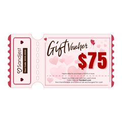 Sandjest Gift Card - Happy Valentine 2025 (The CODE will be delivered via email)