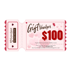 Sandjest Gift Card - Happy Valentine 2025 (The CODE will be delivered via email)