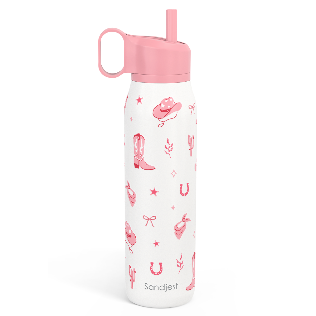 20oz Twist Lid Water Bottle | Cowgirl