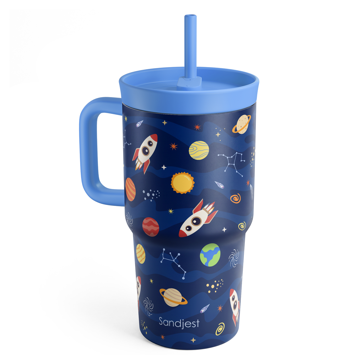 CubbyKup 20oz Kids Leak-proof Tumbler | Solar System