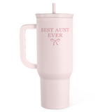 Pink Aunt Slidemate | Slider Tumbler with Handle 40oz