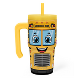 SippyKup 20oz Kids Tumbler with Half Handle | School Bus