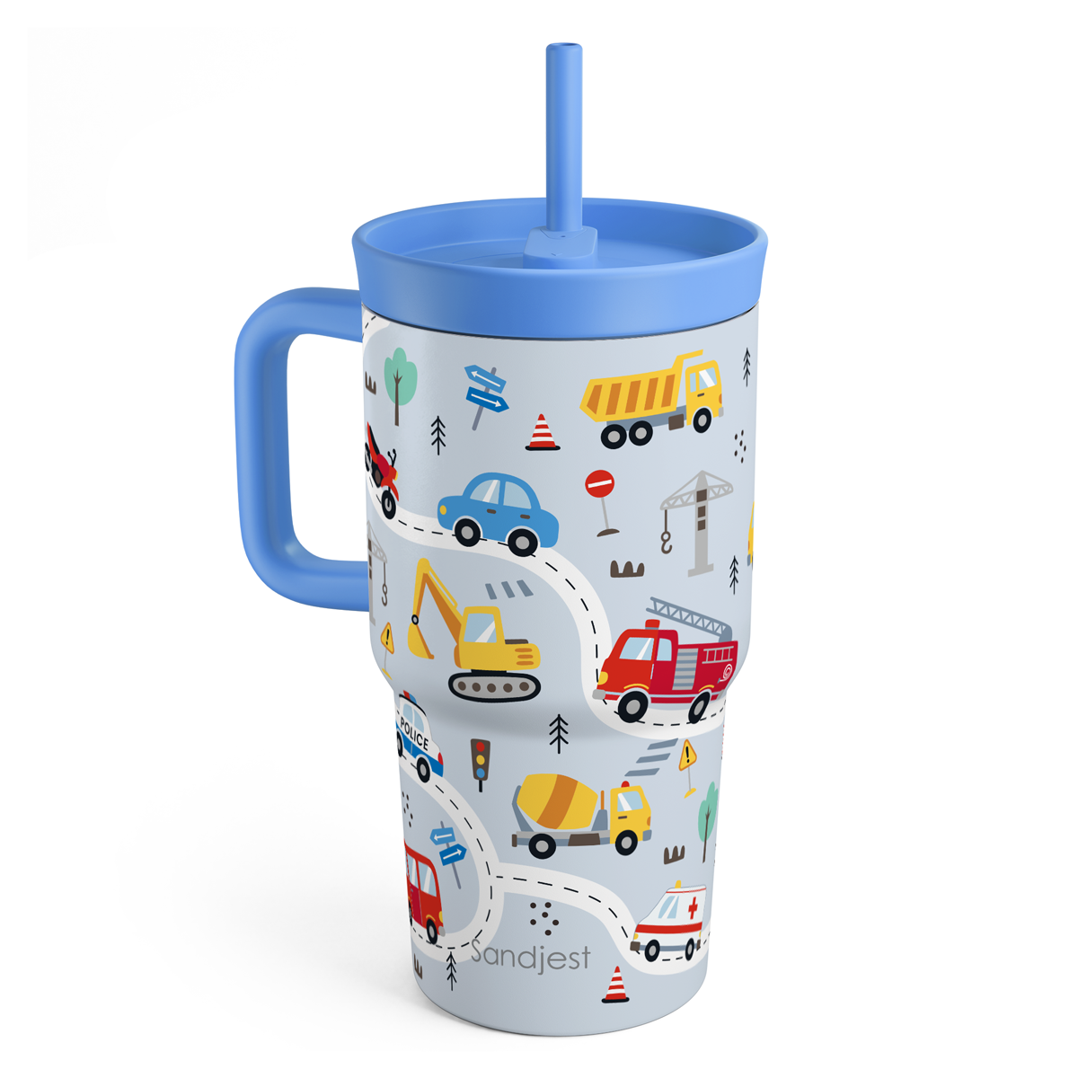 CubbyKup 20oz Kids Leak-proof Tumbler | Transportation