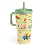 CubbyKup 20oz Kids Leak-proof Tumbler | Farm Animals