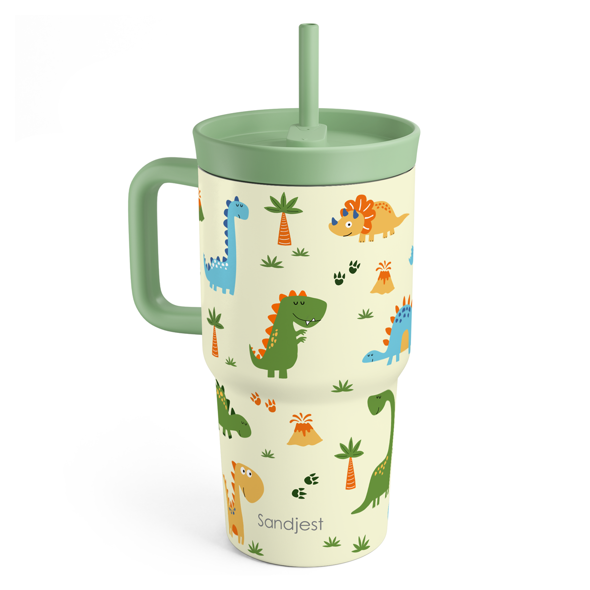 CubbyKup 20oz Kids Leak-proof Tumbler | Dinosaur