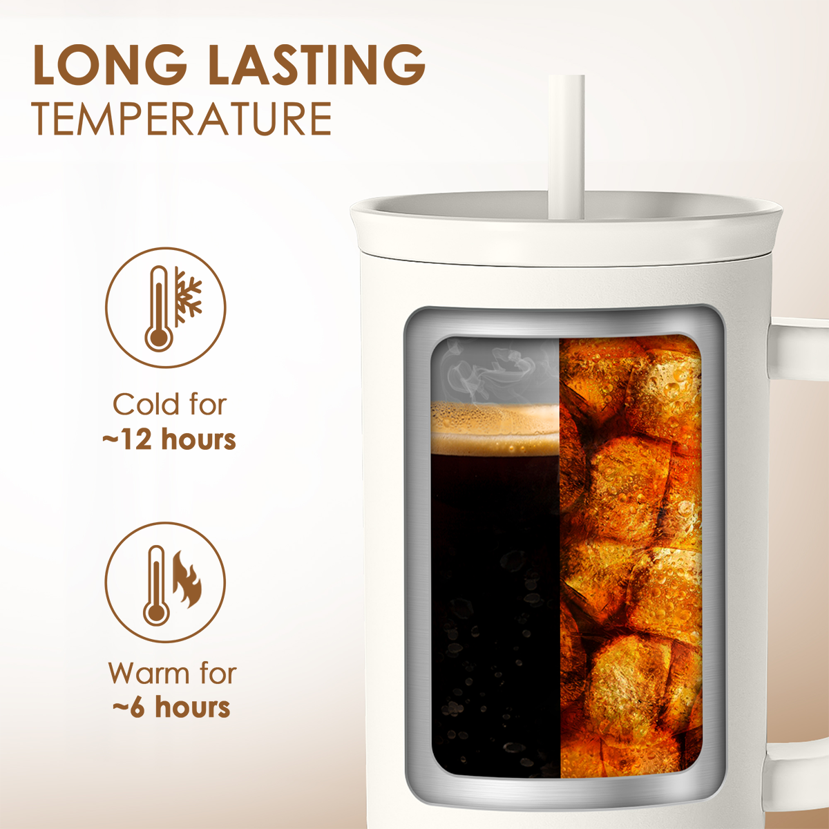White Wife Slidemate | Slider Tumbler with Handle 40oz