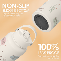 Christian Water Bottle 32oz Stainless Steel Insulated with Lid, Inspiration Gifts for Women, Religious Gifts for Mom Friends Ladies Sisters on Birthday Mother's Day Christmas