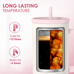 Inspirational Gifts for Women Girls, Inspiration Stainless Steel Insulated Tumbler with Handle, Self Love Clup Coffee Travel Mug Cup, Gift for Birthday Christmas, 40oz