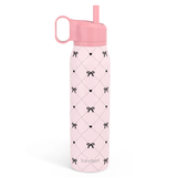 20oz Twist Lid Water Bottle | Lattice Bows
