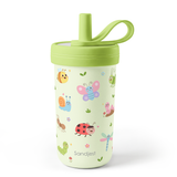 FunzyKup 14oz Kids Spill-resistant Straw Tumbler | Bugs