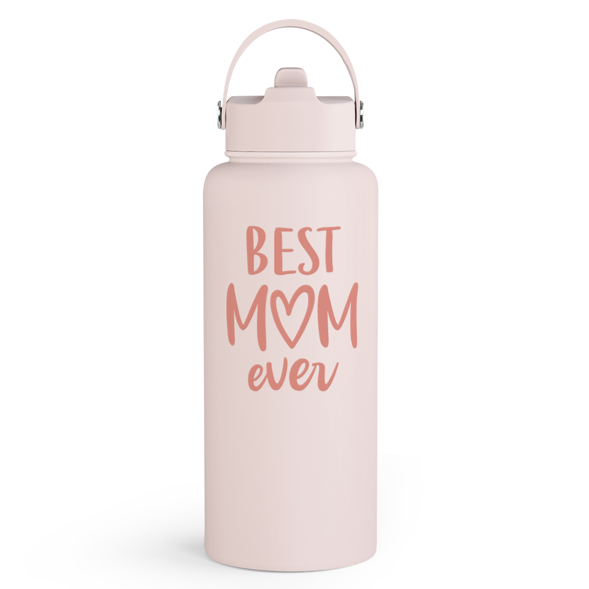 Mom Water Bottle, Best Mom Ever Bottles 32oz Stainless Steel Insulated with Lid, Gifts for Moms from Daughter Son, Gifts for Mother's Day Christmas Birthday