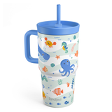 CubbyKup 20oz Kids Leak-proof Tumbler | Sea Animals