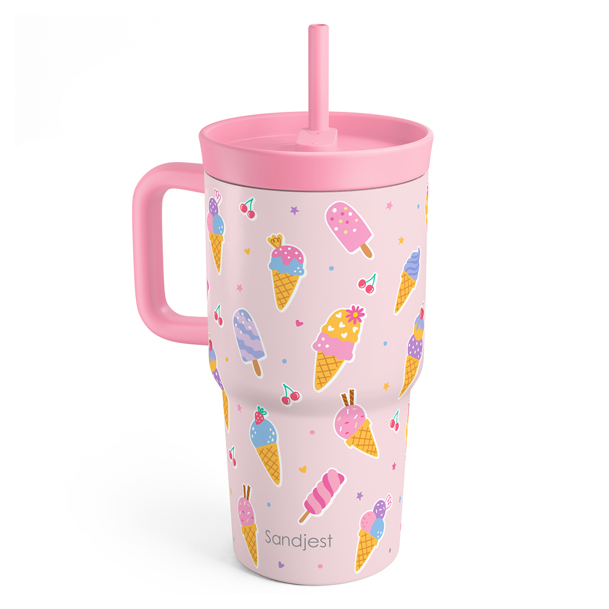 CubbyKup 20oz Kids Leak-proof Tumbler | Ice Cream