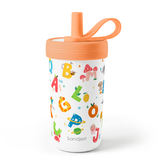 FunzyKup 14oz Kids Spill-resistant Straw Tumbler | Alphabet