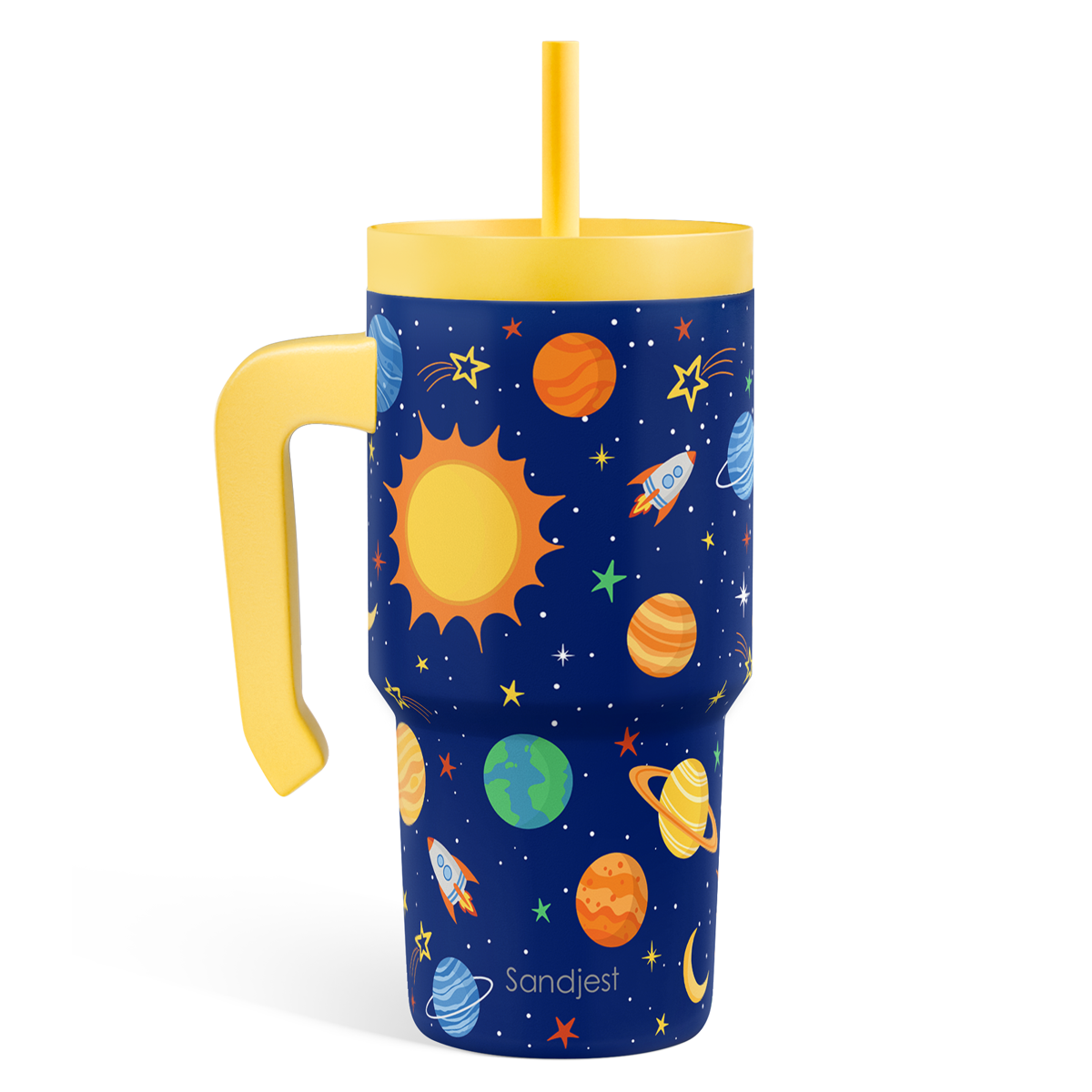 SippyKup 20oz Kids Tumbler with Half Handle | Outer Space