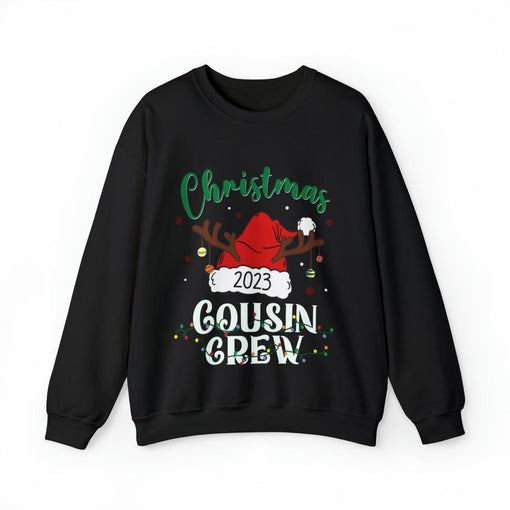 Sandjest Christmas Sweatshirt Cousin Crew Gift for Women Girl Friend