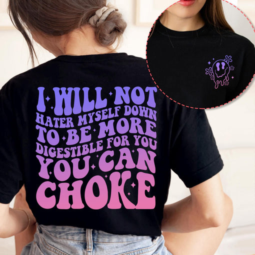 Sandjest Sarcastic Shirt Funny Gift for Women Girl Friends Black Version