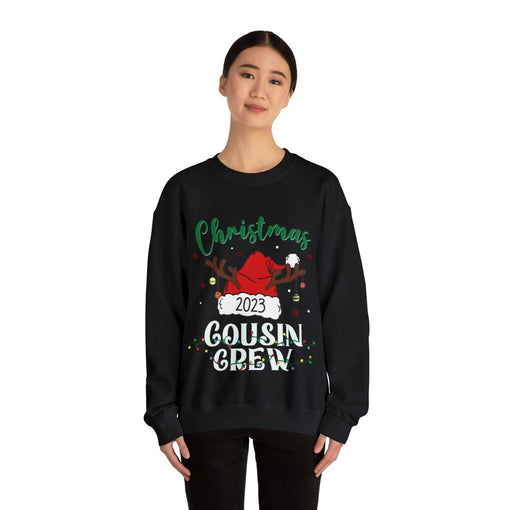 Sandjest Christmas Sweatshirt Cousin Crew Gift for Women Girl Friend