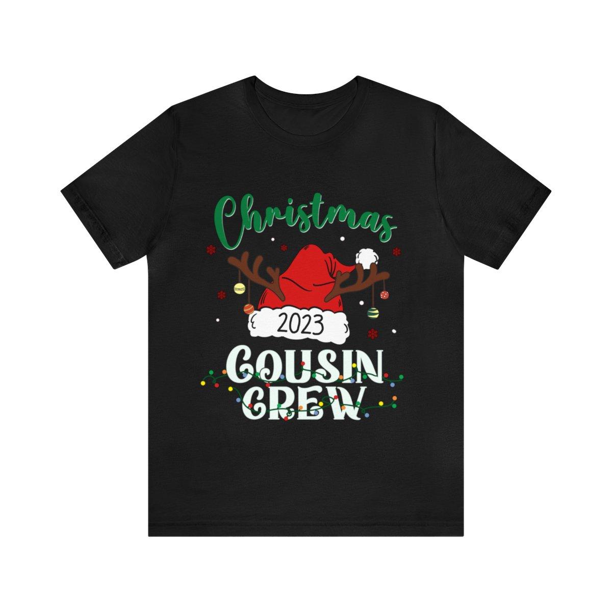 Sandjest Christmas Tshirt Cousin Crew Gift for Women Girl Friend