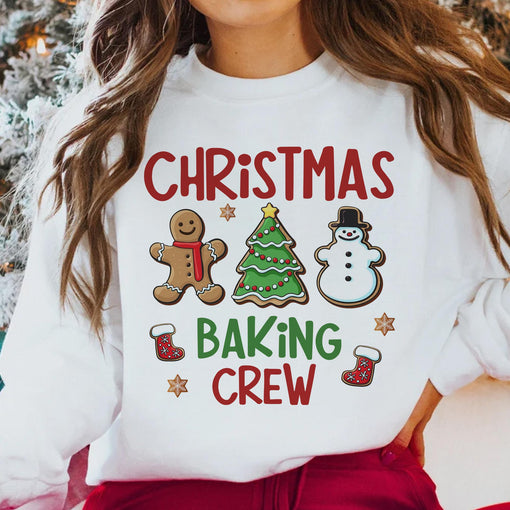 Sandjest Cookie Baking Crew, Family Christmas Shirts, Matching Christmas Shirts, Matching Family Shirts, Christmas Shirts, Holiday Baking Shirt