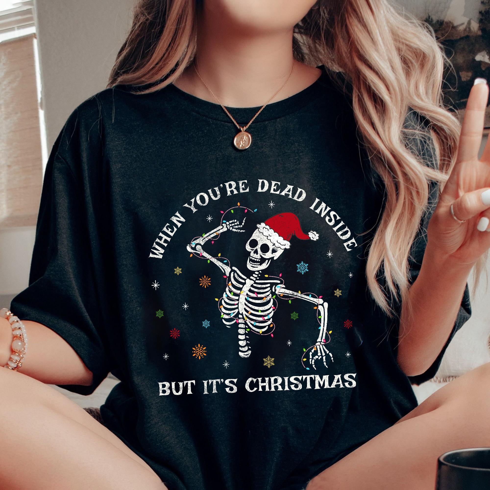 Sandjest Christmas Tshirt Farm Fresh Christmas Trees Gift for Women Girl Friend