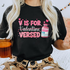 Sandjest Funny T-shirt for ICU Nurse Valentine Tee Gift for Couple Girlfriend Wife