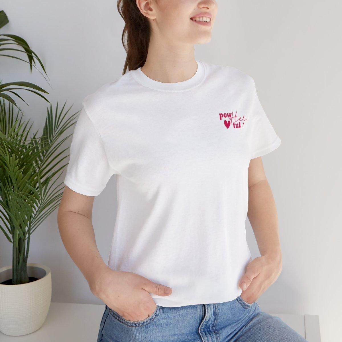 Sandjest Inspirational Sarcasm T-Shirt Powherful Gift for Women Girl Friend