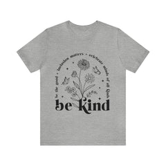 Sandjest Inspirational T-Shirt Celebrate Minds of All Kinds Be Kind Gift for Women Girl Friends