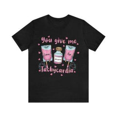 Sandjest Funny Valentine T-Shirt Gift for Couple Girlfriend Boyfriend Husband Wife